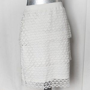 NWT crochet lace Jeanne Beker skirt -XL